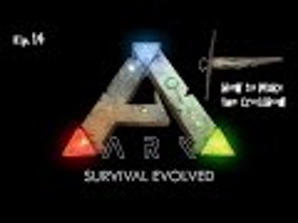 Ark Survival Evolved Xbox one Edition Ep.14: How to make the Crossbow