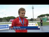 Men's shot put F40/41 | Victory Ceremony | 2016 IPC Athletics European Championships Grosseto