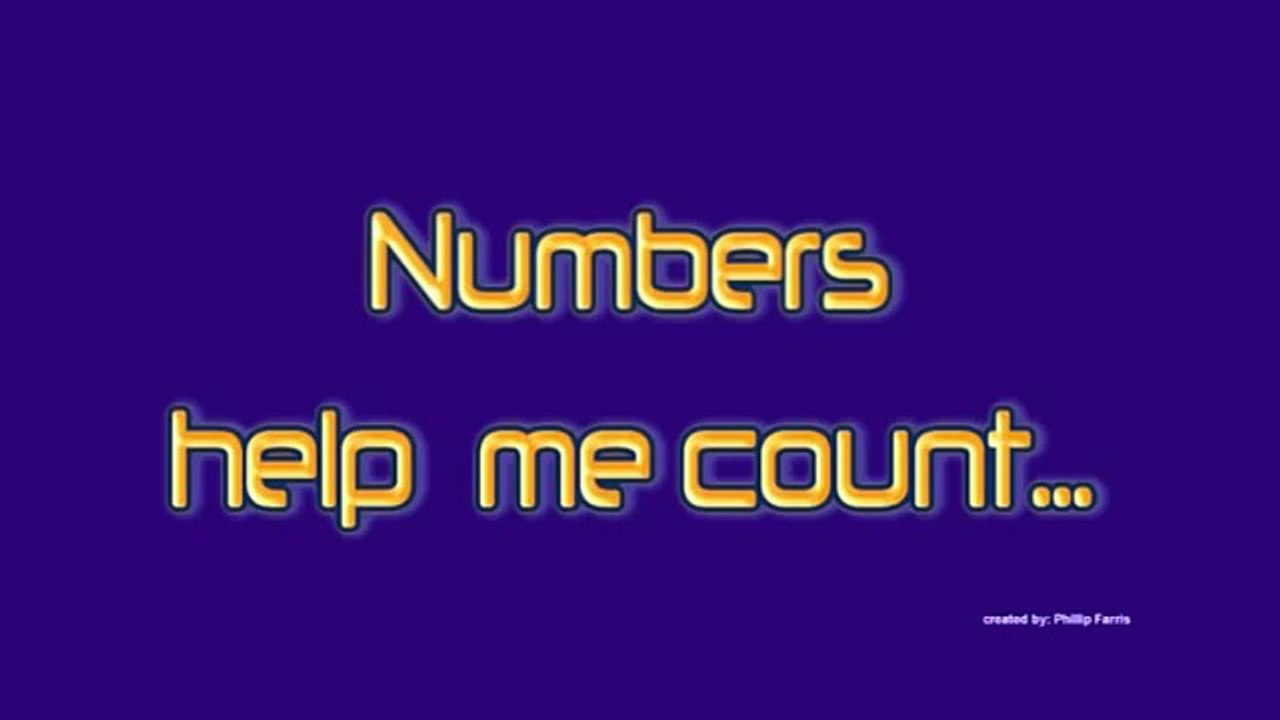 Numbers help me count 1-20