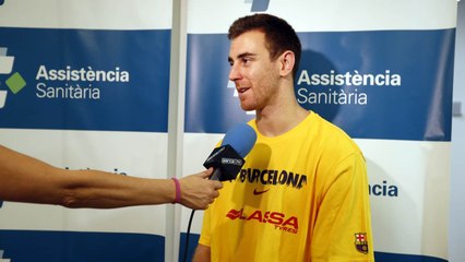 Víctor Claver: “Playing at Barça is highly demanding”
