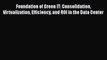 READ book  Foundation of Green IT: Consolidation Virtualization Efficiency and ROI in the