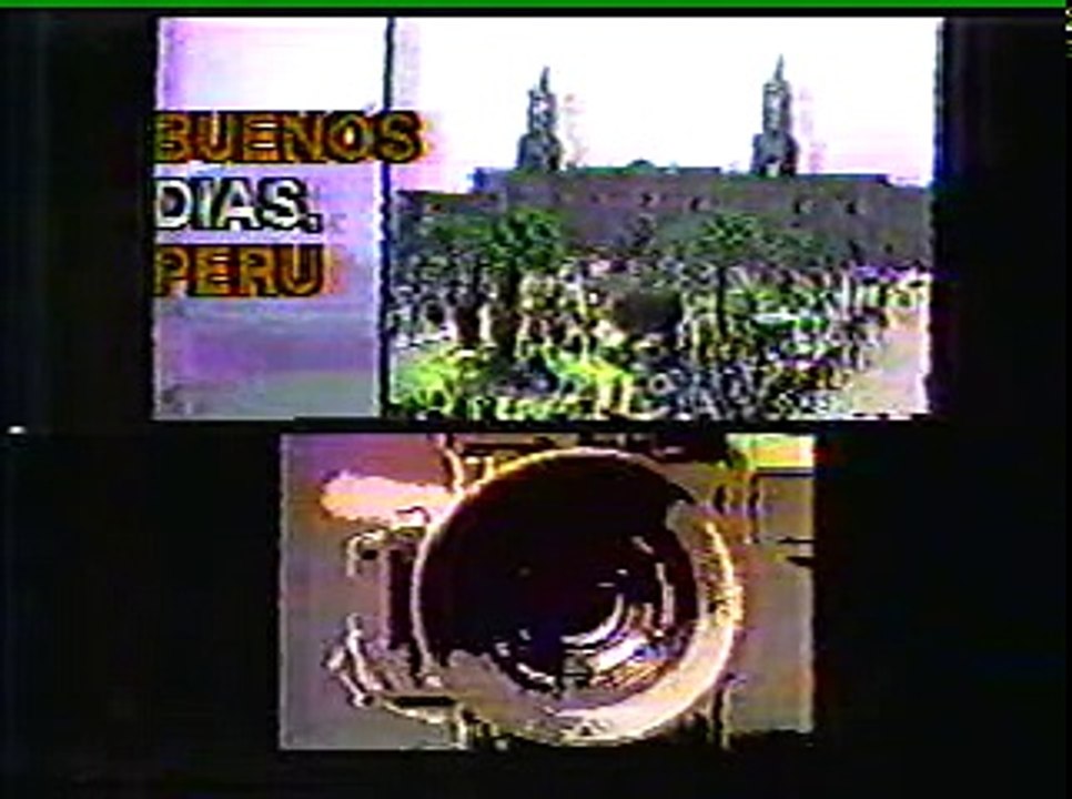 HACE MAS DE 20 AÑOS...LA TELEVISION PERUANA (1988) PARTE 1