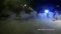 Turkey Coup - AH-1 Cobra Attack Helicopters Firing On Turkish Police Vehicles