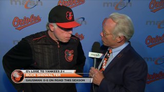 Buck Showalter after Orioles' 2-1 loss to the Yankees