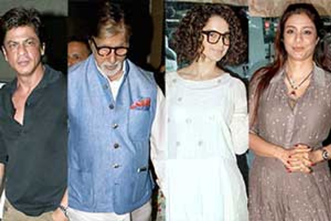 When the legends met at the Madaari screening