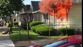 House fire 497 High St Chillicothe Ohio 5/23/16