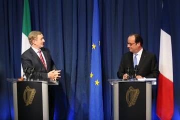 Conférence de presse conjointe avec M. Enda Kenny, Premier ministre d’Irlande