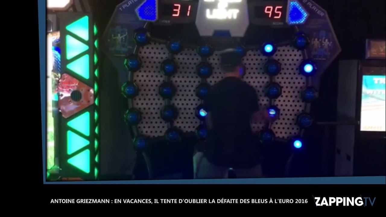 Antoine Griezmann : En vacances, il tente d'oublier la défaite des Bleus à l'Euro 2016 (Vidéo)