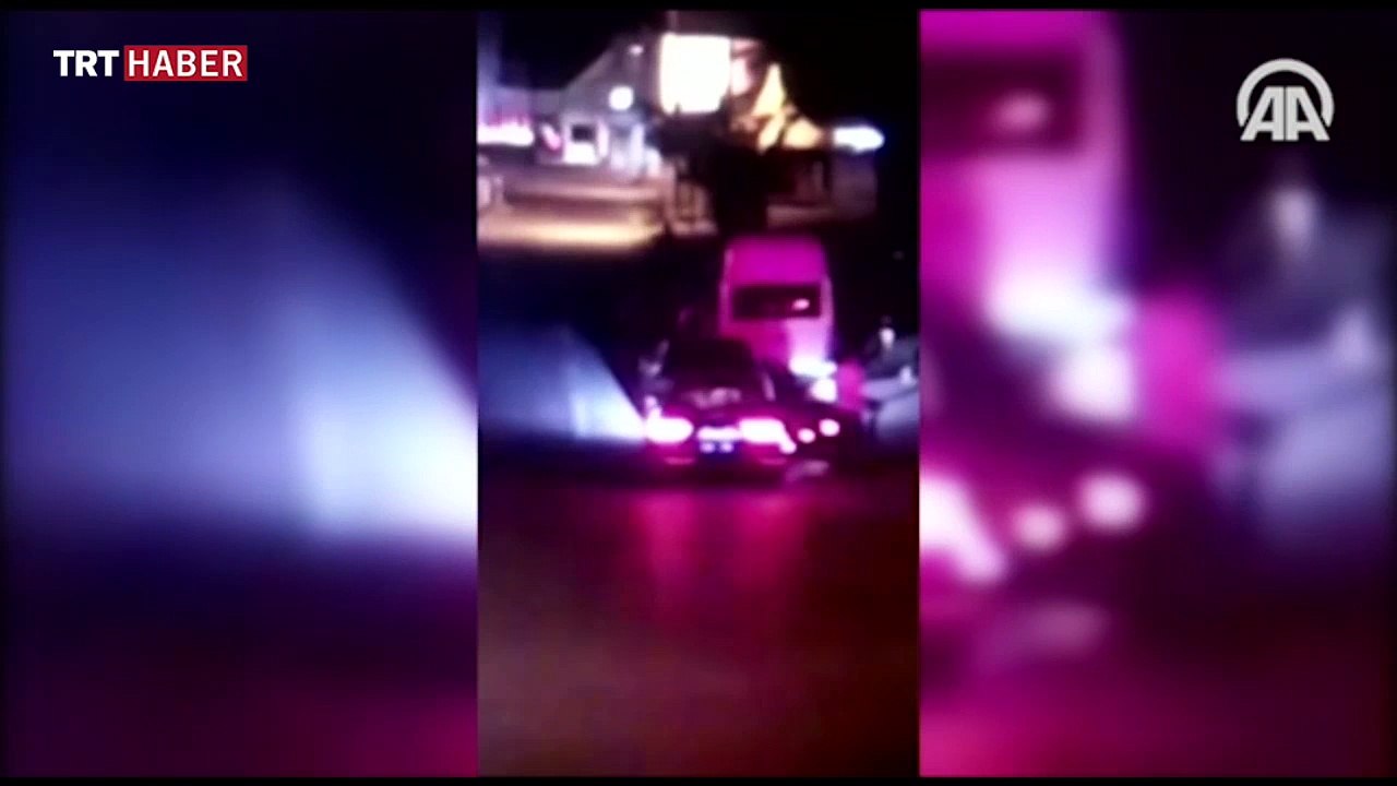 Şişli İlçe Emniyet Müdürü Ekici'nin yaralanma anı