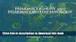 Download Pharmacognosy and Pharmacobiotechnology  Ebook Free
