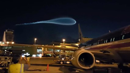 Enorme lumière non identifiée au dessus de l'Azerbaijan !