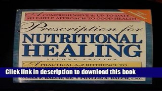 Read Prescription for Nutrional Healing Second Edtion  PDF Online