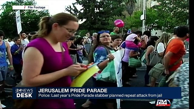 Jerusalem Police : last year's Pride Parade stabber planned repeat attack from jail