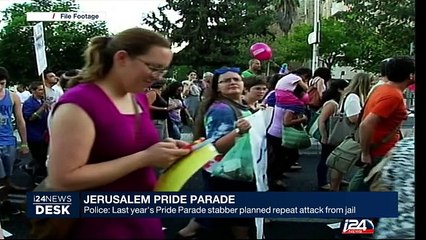 Jerusalem Police : last year's Pride Parade stabber planned repeat attack from jail