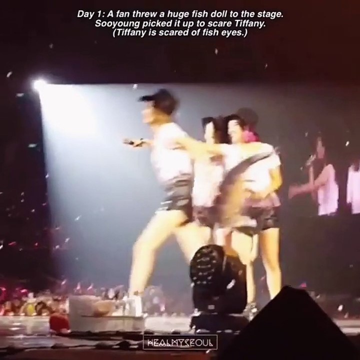 160718 Couple Taeny( Taeyeon  & Tiffany) in SMTOWN V LIVE CONCERT TOUR OSAKA DAY 1