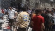 Suriye Ordusuna Ait Savaş Uçakları Salihiyin'de Yerleşim Yerini Bombaladı