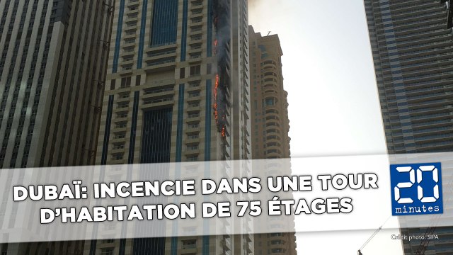 Dubaï: Un incendie ravage une tour d'habitation de 75 étages