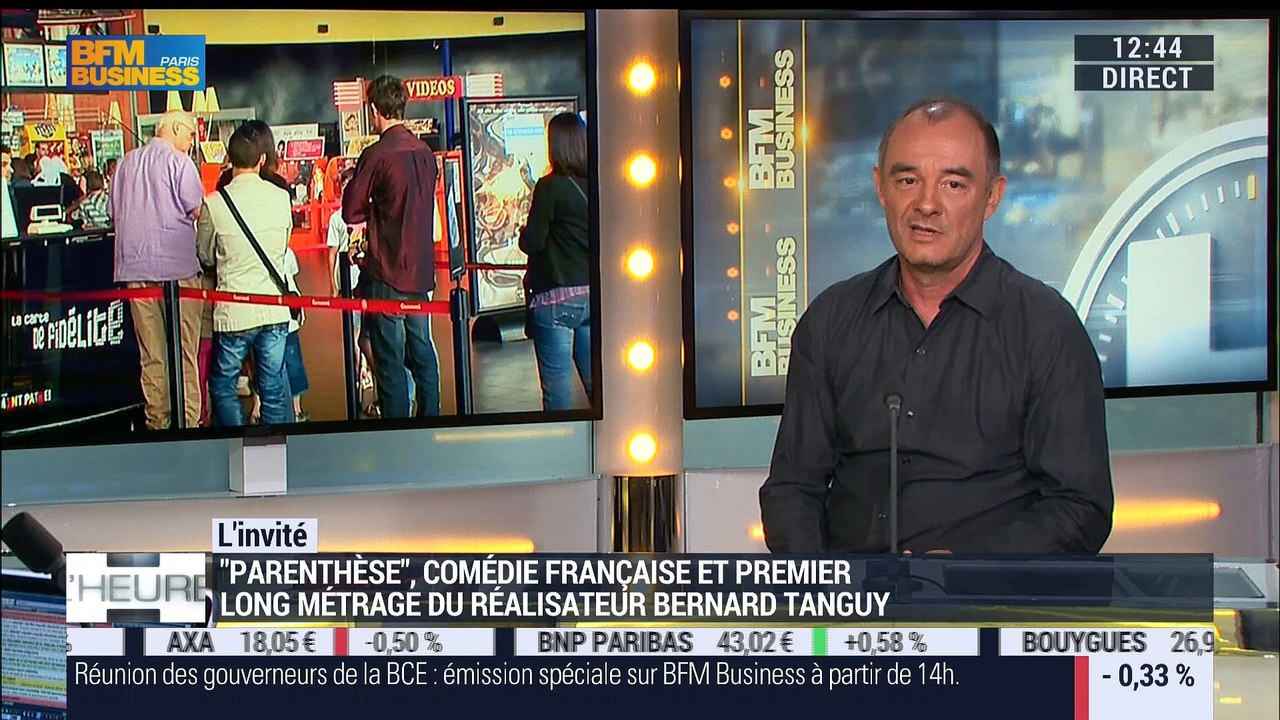 "Je fais du cinema d'auteur populaire", Bernard Tanguy - 21/07