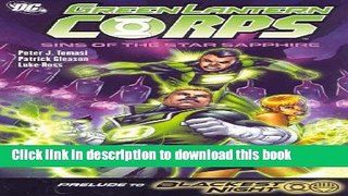 Read Green Lantern Corps: Sins of the Star Sapphire  Ebook Free