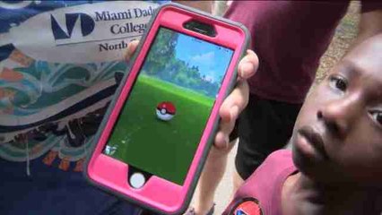 La fiebre por Pokémon GO convierte el Miami Dade College en terreno de juego