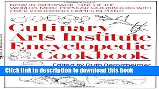 Read Culinary Arts Institute Encyclopedia Cookbook  Ebook Free