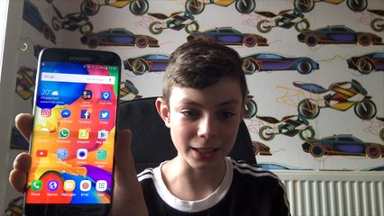 s7 edge screen broke gray lines im not happy samsung