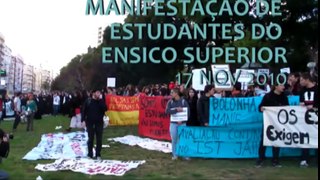 Manifestação estudantes 17 Novembro :: Não às propinas