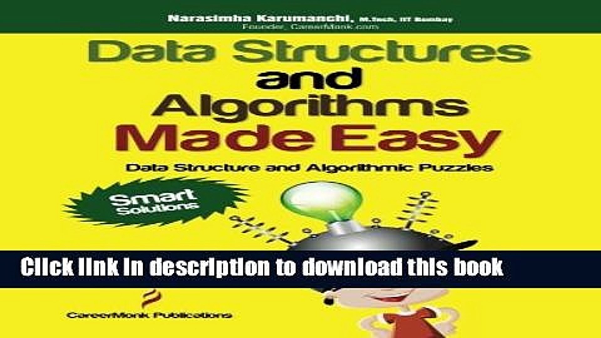 Read Books Data Structures and Algorithms Made Easy: Data Structure and Algorithmic Puzzles,