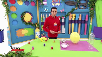 Art Attack - Technique de la plante volante - Sur Disney Junior - VF