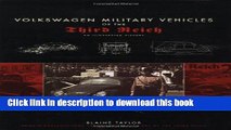 Read Book Volkswagen Military Vehicles of the Third Reich: An Illustrated History ebook textbooks