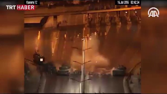 Darbe Girişimi Mobese Kayıtları Ortaya Çıktı Boğaziçi Köprüsünde Yaşananlar