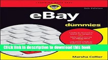 Read Books eBay For Dummies ebook textbooks