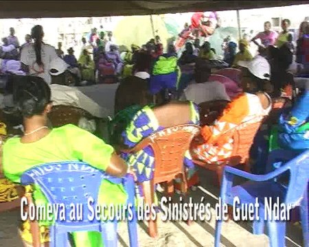 Comeva au Secours des Sinistrés de Guet Ndar