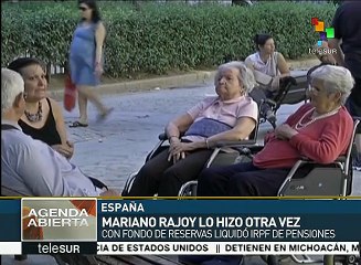 España: Rajoy vuelve a usar fondo de reserva para liquidar pensiones