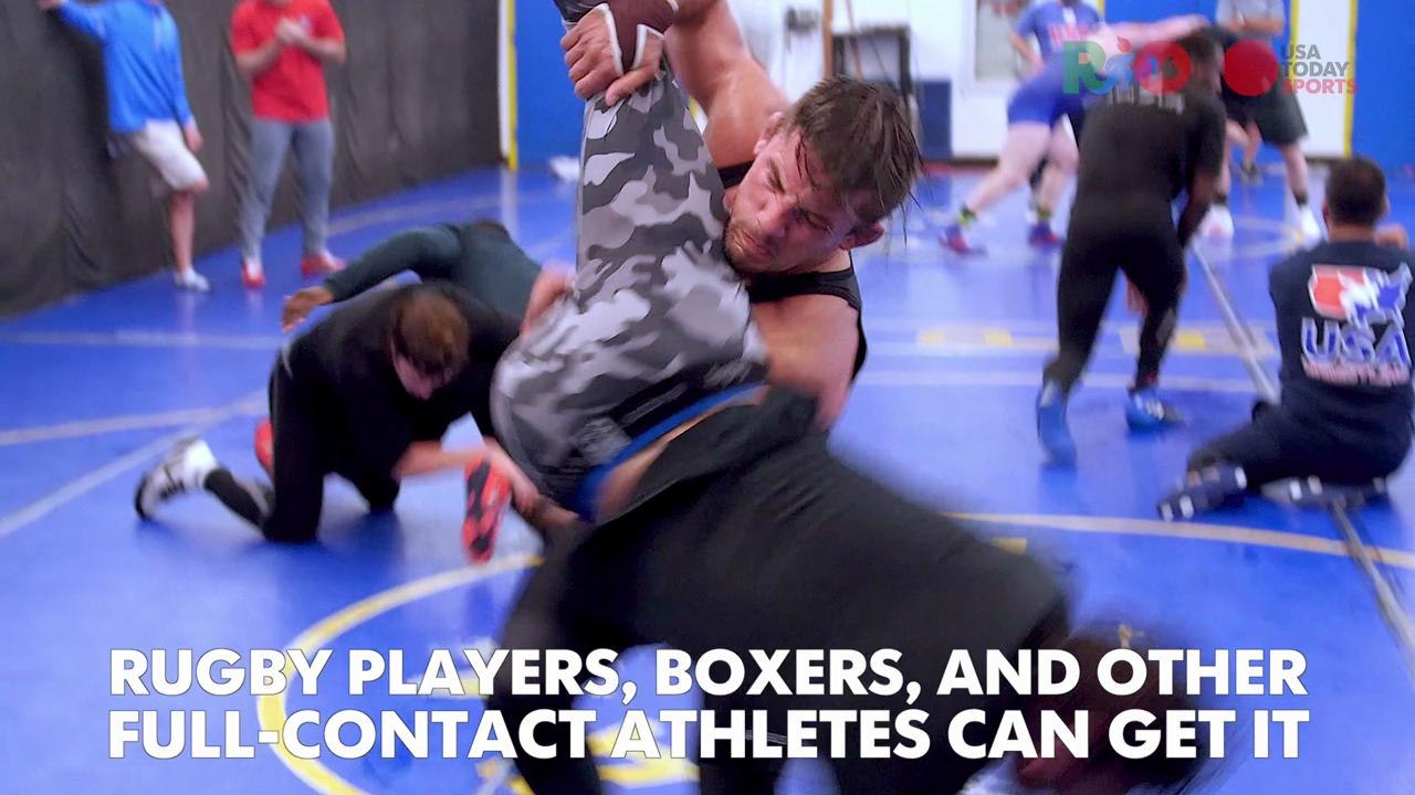 Why do wrestlers get cauliflower ear?