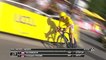 Arrivée de / Finish of Chris Froome - Étape 18 / Stage 18 (Sallanches / Megève) - Tour de France 2016