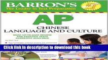 Download Barron s AP Chinese Language and Culture: with Audio CDs ebook textbooks