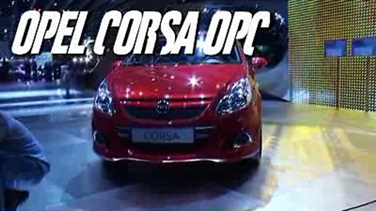 Genève 2007 : Opel Corsa OPC,  la plus puissante des Corsa