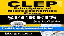 Read Clep Principles of Microeconomics Exam Secrets Study Guide: Clep Test Review For the College