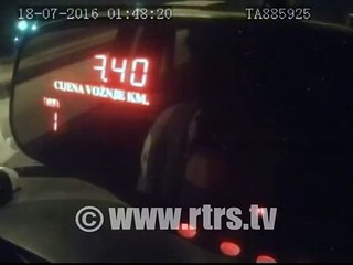 Snimak brutalnog napada na taksistu iz Istočnog Sarajeva