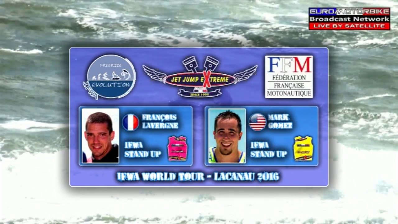 Finale Stand Up - Mark Gomez VS François Lavergne - IFWA World Tour JET JUMP EXTREME 2nd Stop - LACANAU 2016