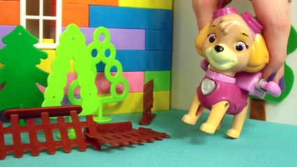 ЩЕНЯЧИЙ ПАТРУЛЬ Крепыш Krepysh PAW Patrol new потерял память. Игры для детей. Toys FOR kids UNboxing