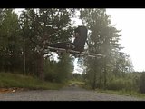 Swedish Man Makes Homemade Flying Vehicle