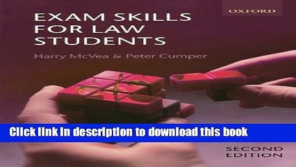 Download Exam Skills for Law Students ebook textbooks