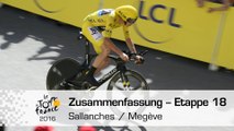 Zusammenfassung - Etappe 18 (Sallanches / Megève) - Tour de France 2016