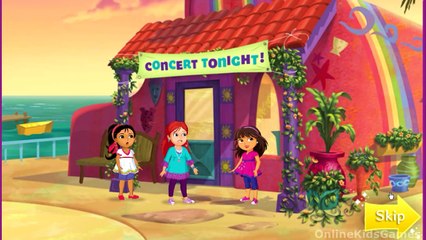 Dora and Friends Its Concert Day! English Online Game HD - Dora The Explorer