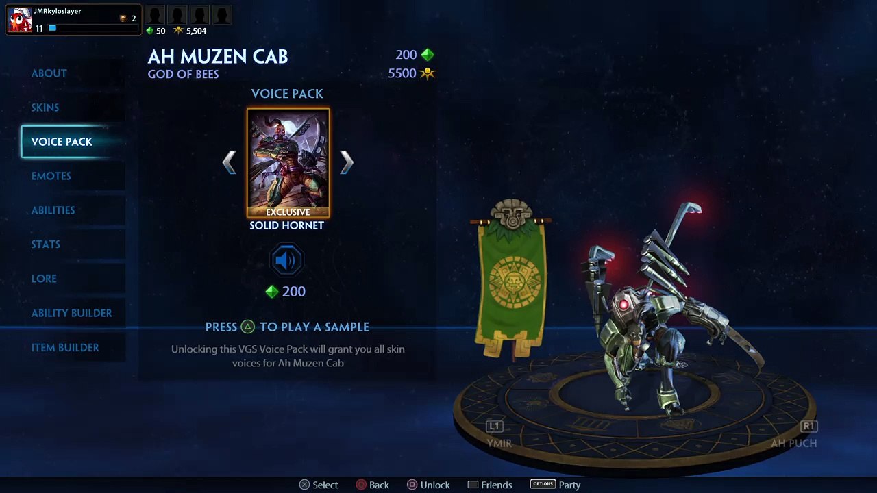 I found the joker on SMITE the laugh is jokers