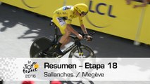 Resumen - Etapa 18 (Sallanches / Megève) - Tour de France 2016