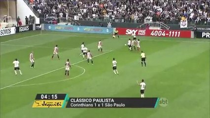 Clássico entre Corinthians e São Paulo termina empatado