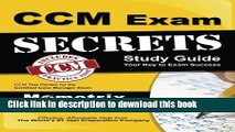 Read CCM Exam Secrets Study Guide: CCM Test Review for the Certified Case Manager Exam PDF Online